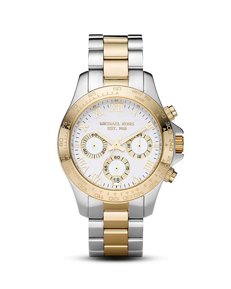 mk4438 michael kors|two tone mk watch.